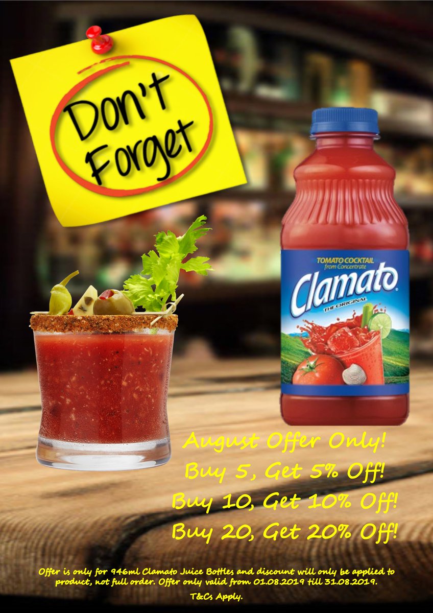PSfoods's tweet photo. Don't forget our great August Clamato Juice offer! https://t.co/1Ow7XApnKZ
#psfoods #american #americangroceries #groceries #clamato #offer #discount #tomato #tomatojuice https://t.co/gMtxzm5RZB