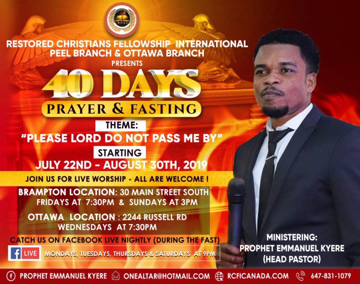 KyereOnealtar's tweet photo. Still pressing on. We need to remind God of what he has spoken concerning our lives for them to be fulfilled. Join us in Ottawa and Brampton as we seek God’s face. https://t.co/6cIdZrKfuS
