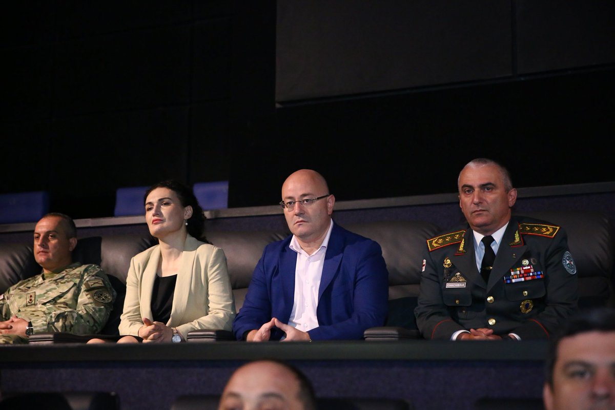 TsikhelashviliK's tweet photo. I have attended the screening of movie #Shindisi based on a true story of heroic fight of our heroes against Russian invasion in #August2008. It commemorates an outstanding example of courage, dedication and self-sacrifice for country's dignity and freedom
#glorytoheroes https://t.co/dLMkUq53u9