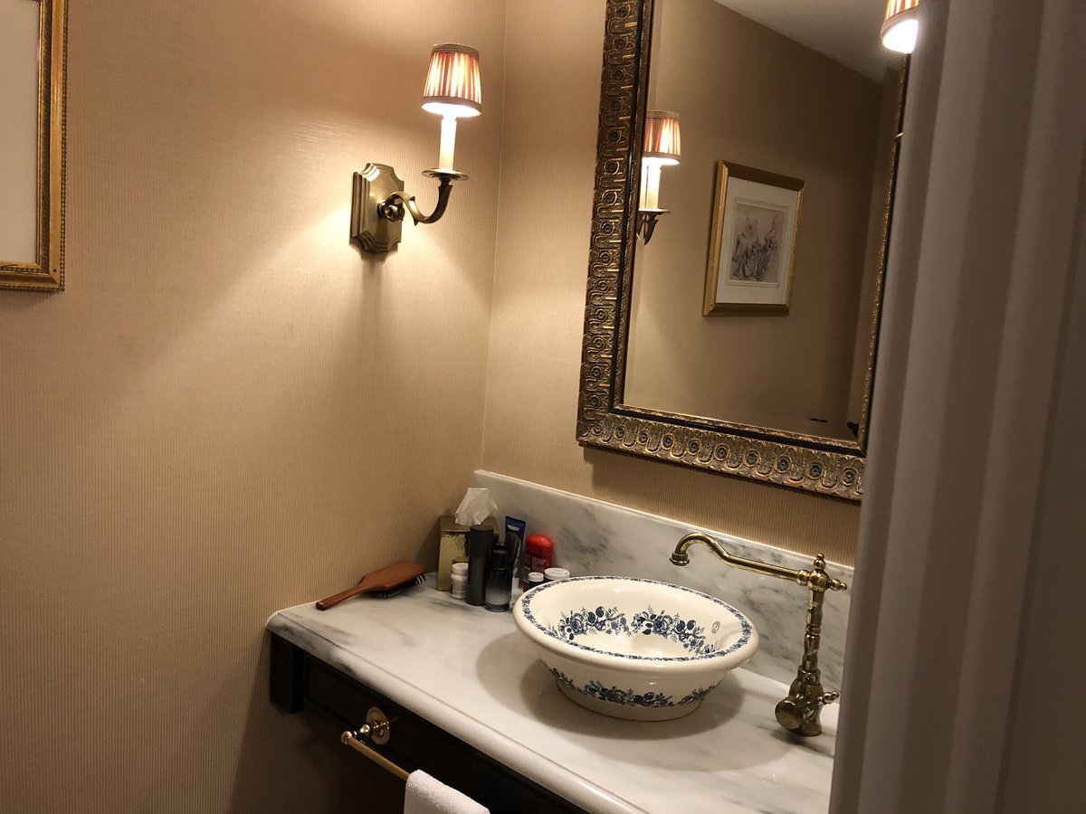 brian_woodland's tweet photo. Living the very suite upgrade life in nyc with #PRGoddess for our 27th wedding anniversary @PlazaAtheneeNY @LeadingHotels https://t.co/Z6VeO6QW56