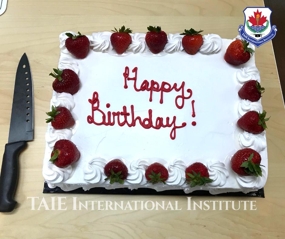 TAIEers's tweet photo. At TAIE, we take birthdays very seriously! 😃 May all our August babies have a wonderful year ahead! 
#Happybirthday #LifeatTAIE #Toronto #augustbabies https://t.co/HOfHV61aZj