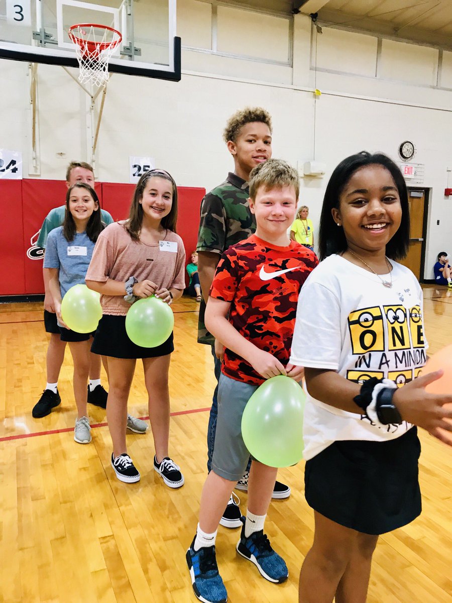 ccampbell_cms's tweet photo. WEB (Where Everybody Belongs) sets the tone for a great 6th grade year at @PCMSColts! We are having fun this morning! #PCMSWEBLeaders #COLTS #BoomerangProject https://t.co/9W8tL7WXAO