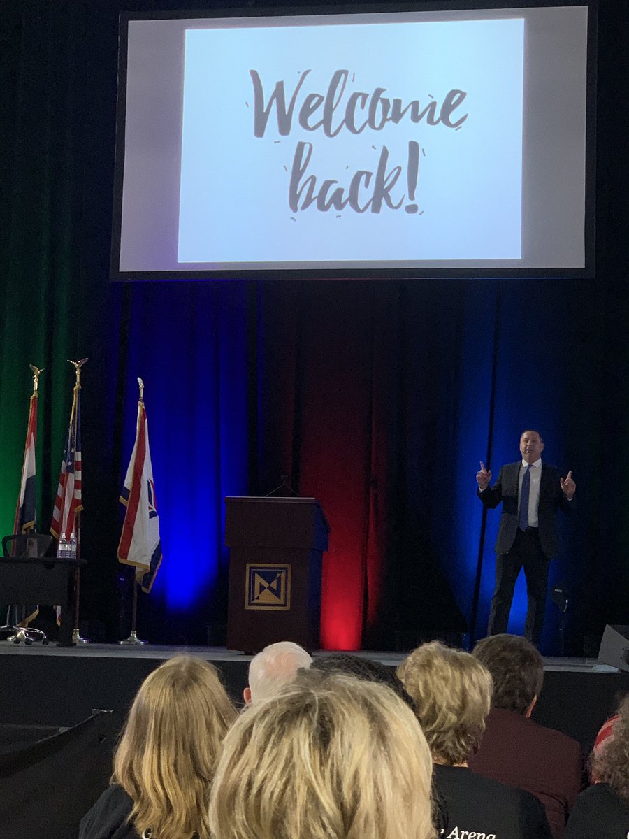 Tonka_News's tweet photo. Tonka Nation and all the staff at NKC Schools are getting pumped up at Convocation to have our best year yet!
#nkcvonvo19 https://t.co/leBc6udrRe