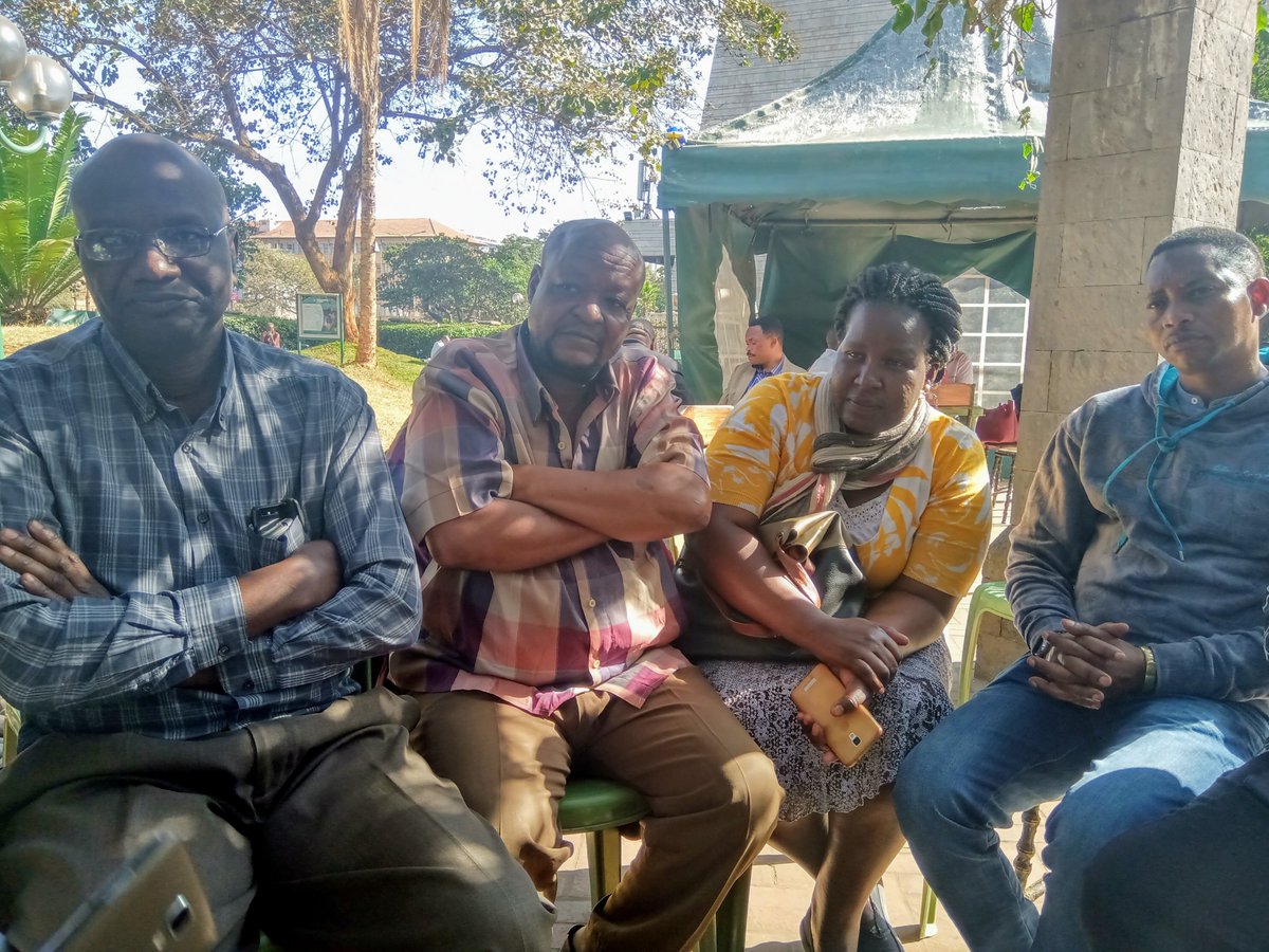 HonMulama's tweet photo. Briefing the 7th August Bomb Blast Victims Officials about the Presentation we made at BBI. https://t.co/ZiY4ZjtVXs