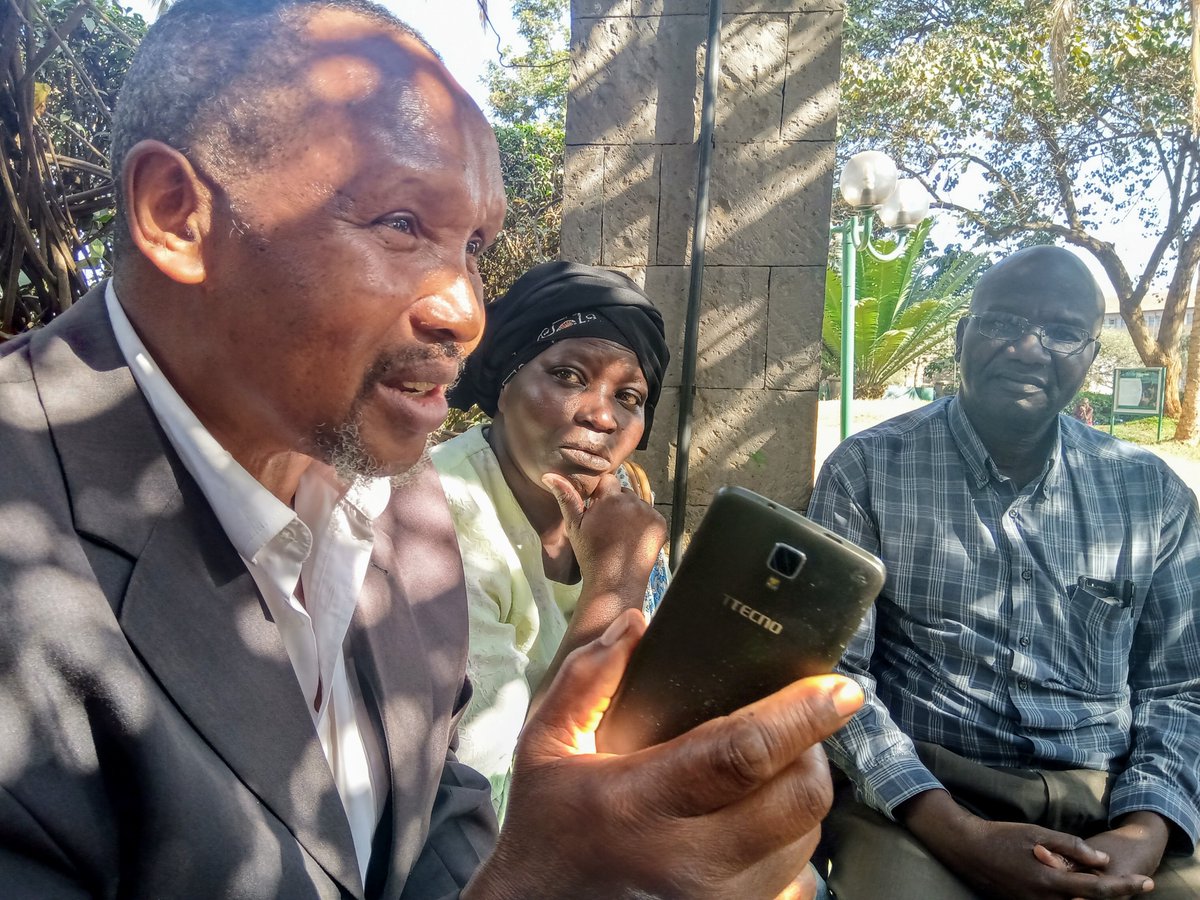 HonMulama's tweet photo. Briefing the 7th August Bomb Blast Victims Officials about the Presentation we made at BBI. https://t.co/ZiY4ZjtVXs
