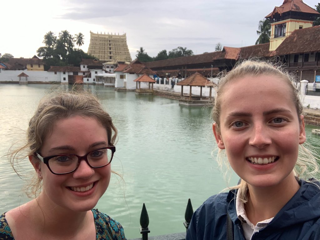 charcrilley96's tweet photo. a quick trip to see the crocodiles, a spot of shopping in the mall and a mcdonald’s of course 😂🤤 followed by Sree Padnanabha Swamy Temple!! we have been fairly busy over the past few days 😂 but when in India 🤷‍♀️ https://t.co/CAyagGNJup