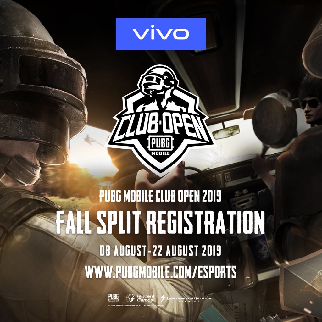 The PUBG MOBILE Club Open Fall Split is already open for ... The PUBG MOBILE Club Open Fall Split is already open for ... -