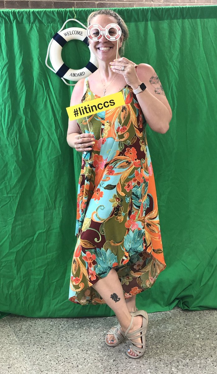 Being a Sea Scholar at today’s PD! #litinccs