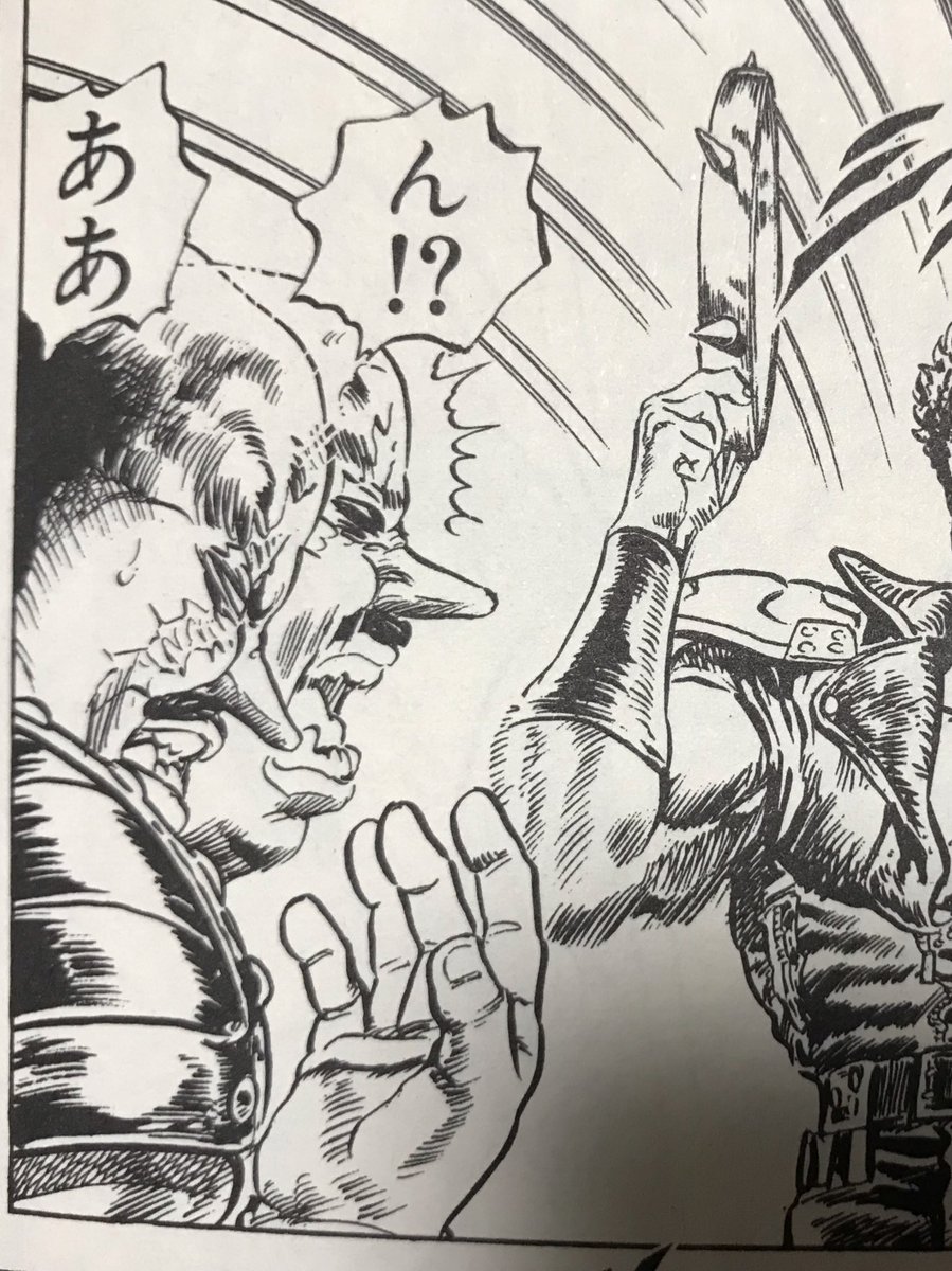 ボーボボ的目の飛び出し方してるのかと一瞬思った 