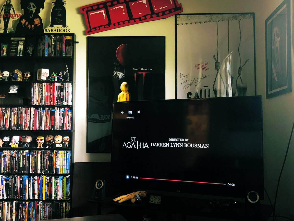 FINALLY got to watch <a href="/StAgathaMovie/">St.Agatha</a>. Brilliant. Brutal. Badass. Thank you <a href="/darren_bousman/">Darren_Bousman</a> for continuing o do what you do #stagatha #horror