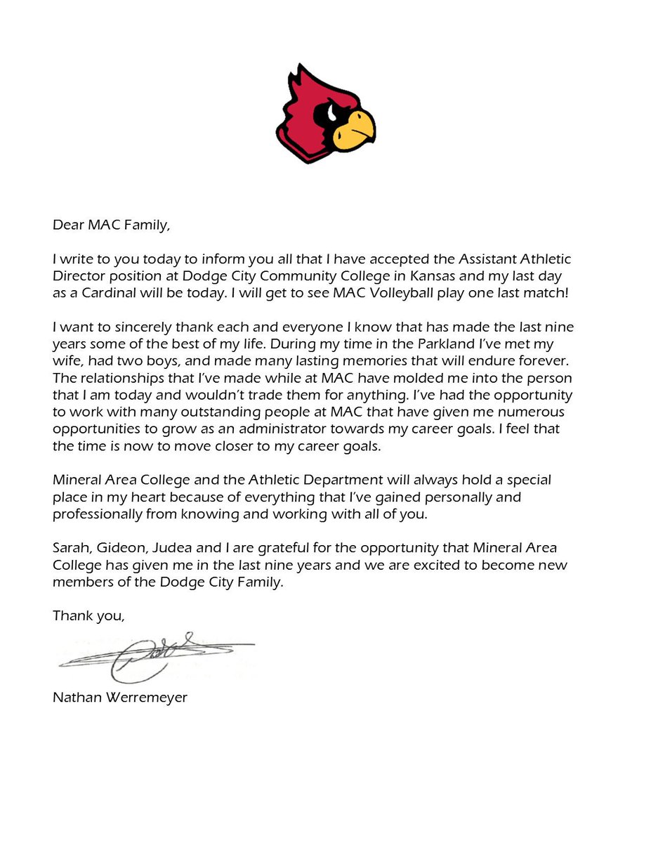 NWerremeyer's tweet photo. Thanks for a great nine years @MAC_Cards 

Excited for the next chapter with @GoConqs 

👇👇👇Check It Out👇👇👇 https://t.co/z325VwstbF