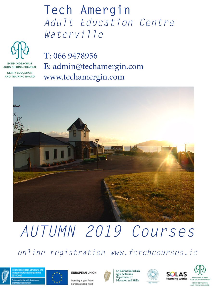 check out our Autumn 2019 courses and workshops 
techamergin.com/autumn-program… 😀