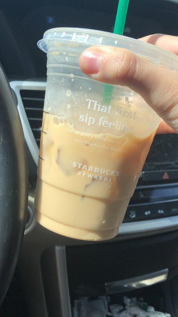 baarmstrong90's tweet photo. It’s literally all cream. No sweet. Can’t taste the cold brew. Ugh. #starbucks #notgoodtoday #disappointed @Starbucks https://t.co/HmaunjyPyf