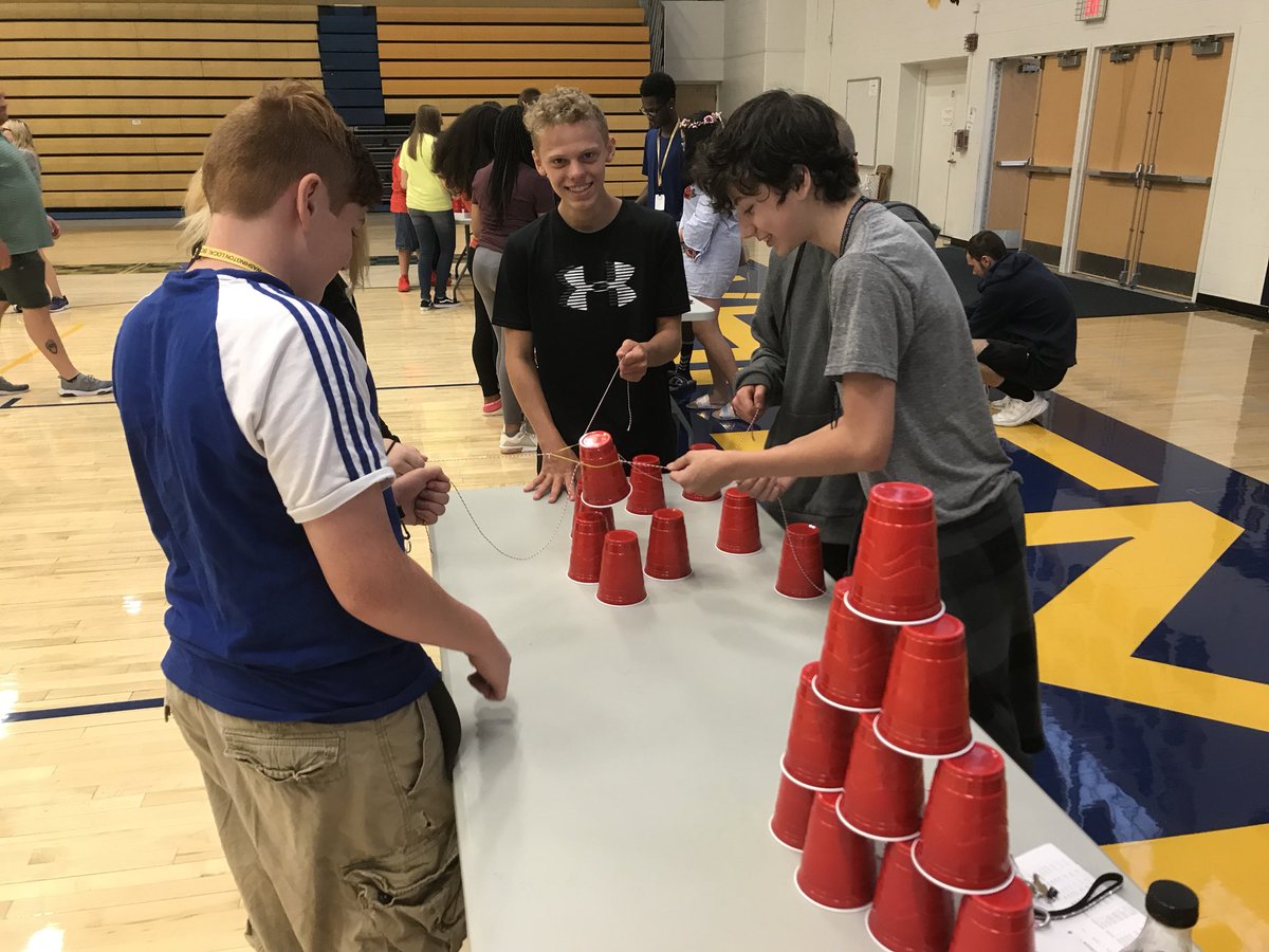 WLS4Kids's tweet photo. Nothing like some #FroshFest team building! @Whitmer_HS https://t.co/YyrPIK8GHo