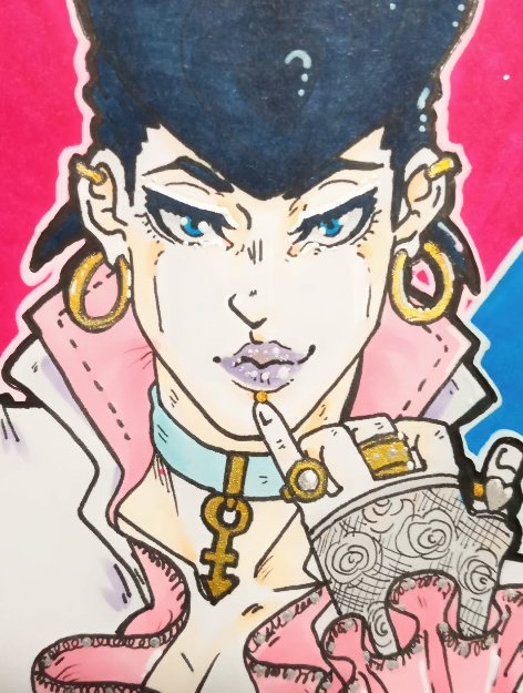 RaionArtGrove's tweet photo. Josuke, inspired by Prince
I really need to get a scanner for my traditional work fjfnfj

Art © Alealia
Josuke © Araki
#art #traditionalart #illustration #jjba #jojosbizarreadventure #josuke #josukehigashikata #prince #copic #copicmarkers #xpressit https://t.co/ZKrAhG6G3F