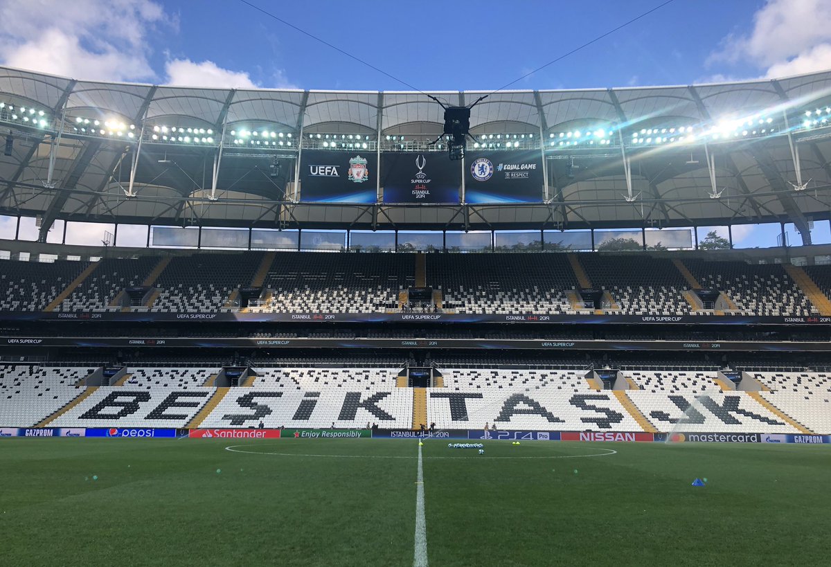 Training up next! ⚽️

#SuperCup