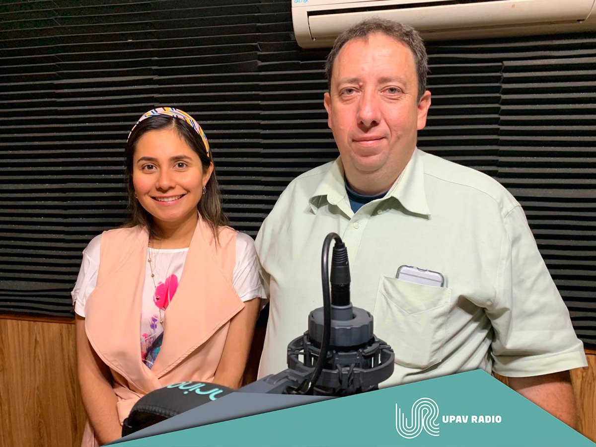 UPAVRADIO's tweet photo. Conoce todo sobre tu Universidad a través de #ConectaUPAV, conducido por:
Zaira Rosas y Jorge Mazuryk
Escúchanos en 👉https://t.co/aHimW7VLv8 https://t.co/qhzQGq3tpF