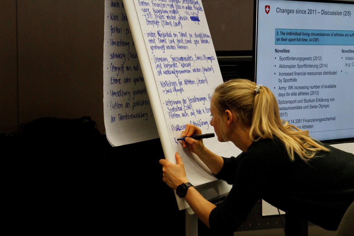 sports_econ's tweet photo. Sitzung des Lenkungsausschusses des Projektes #LeistungssportSchweiz2019. Ein wichtiger Schritt zur Entwicklung des Schweizer Sportsystems. Bald beginnt die Datenerhebung!
#sportseconomics #sportmanagement #SPLISS #EHSM https://t.co/sVGdzr0aBV