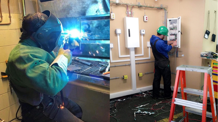 SaskPolytech's tweet photo. Adam Sebastien and Ryan Folk are competing with Team Canada at WorldSkills 2019 in Kazan, Russia! @SkillsCanSask @Skills_Canada @WorldSkills #WorldSkillsKazan2019 #WorldSkills #SkillChangeLives https://t.co/kviTHKuRKL https://t.co/jyz5FCdVCH