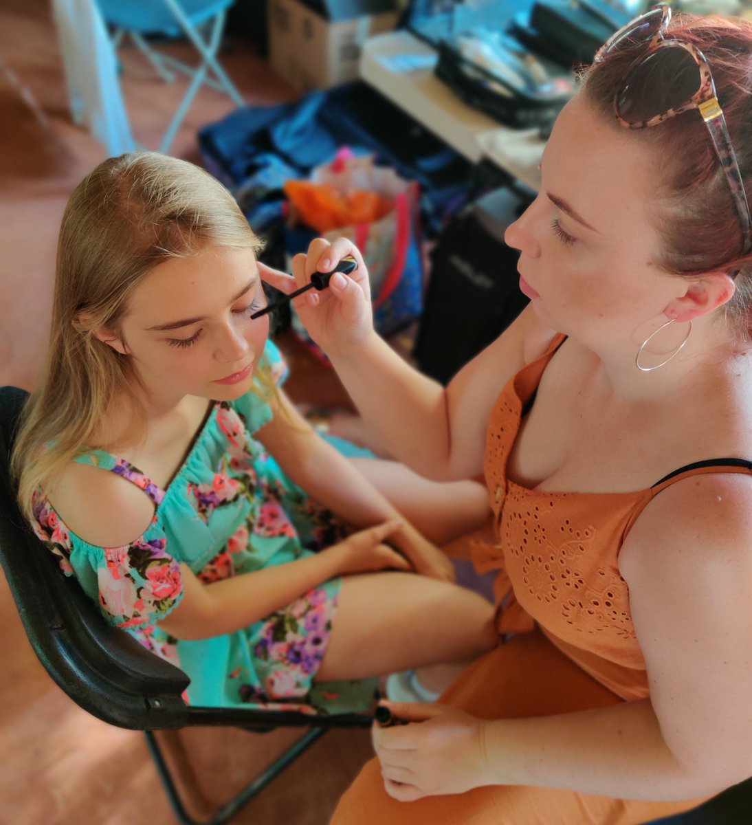 Josefine <a href="/PQAColchester/">PQA Colchester</a> in hair and make up! #onset #shoot #hair #makeup #onscreen #actress #professional #opportunities