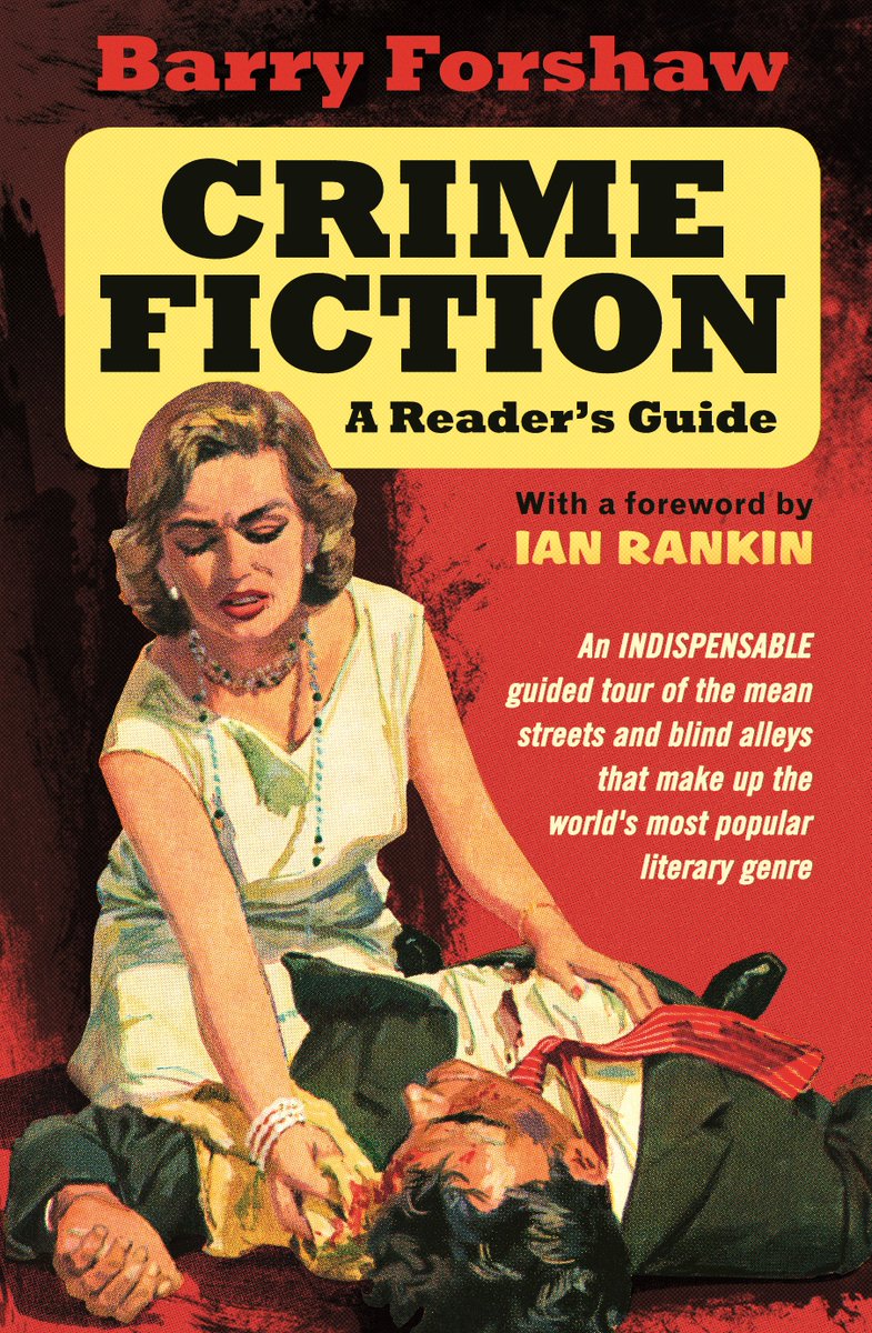 Finally finished the magnum opus; pub. Oct. My last word on crime fiction (newspaper reviews apart), covering the genre from Poe to the present, every genre &amp; every crime writer (almost!) discussed, plus films &amp; TV. Foreword by Ian Rankin; avail. to pre-order from Amazon @ £14.99