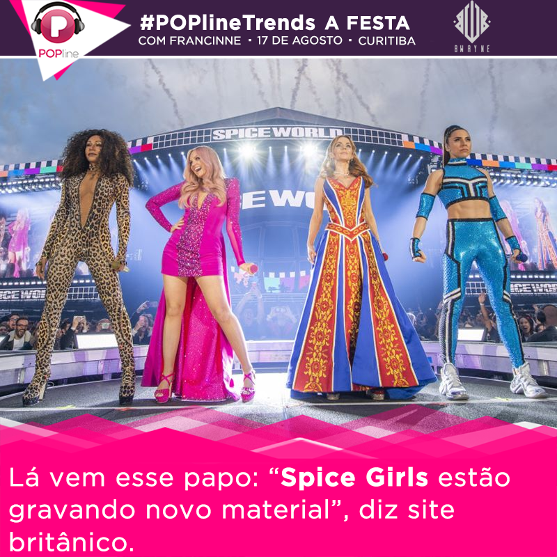POPline's tweet photo. O #ModoAlice para os fãs das @spicegirls está SEMPRE ligado, né? O mais novo rumor volta a alimentar possibilidade de faixas inéditas. https://t.co/6OLGSVzXyB https://t.co/z4ZCWvcPFe