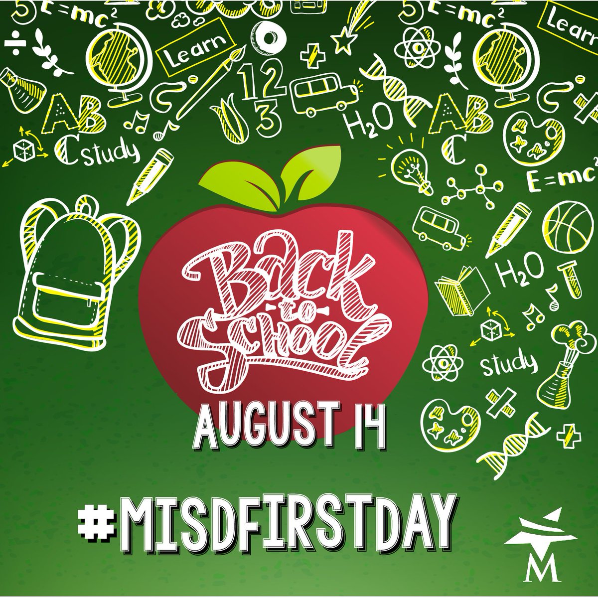 MagnoliaISD's tweet photo. We look forward to seeing everyone TOMORROW on our first day of school! Share your photos with us using #MISDFirstDay! https://t.co/rojRdzLyKD