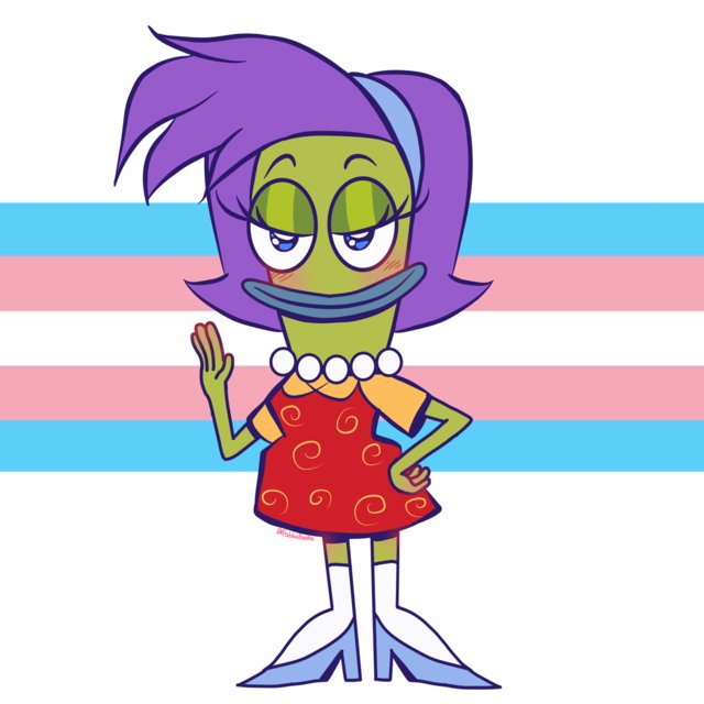 Why #RachelBighead is so important to me #RockosModernLife #RockosModernLifeStaticCling #transglowup #transpride