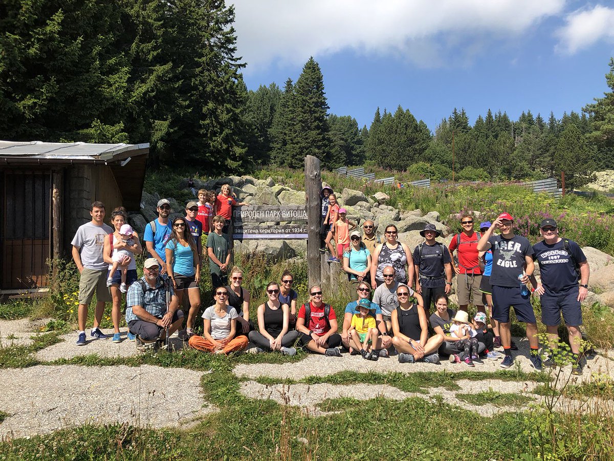 AAS_Sofia's tweet photo. Our new teachers hiked up Vitosha mountain last weekend. They enjoyed the experience and are now ready to start exploring  🇧🇬 by themselves.
❓What favorite place in Bulgaria would you recommend for them to visit?

#aassofia #aasteam #aas1920 https://t.co/sR0NWVQjs1