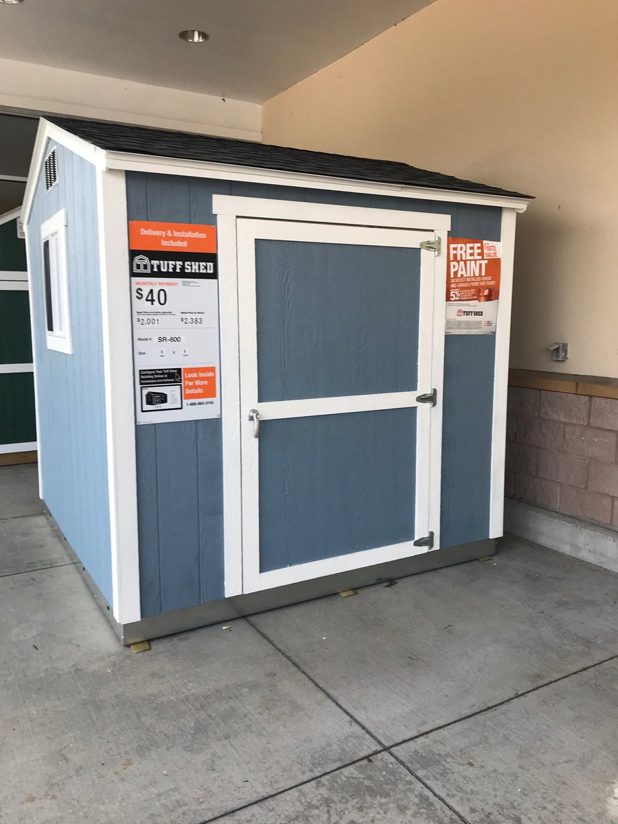 TuffShedHRVA's tweet photo. ⁦@HomeDepot⁩ 3650, Kitty Hawk,  our first display, up on the apron.  SR600, ⁦@tuffshed⁩ , this will help drive sales, create brand awareness, and excitement! Thank you Lino and Home Depot for this great partnership.⁦ ⁦@jsh_thd⁩ ⁦⁦@rsm_ts⁩ ⁦ https://t.co/deatjjkbTi