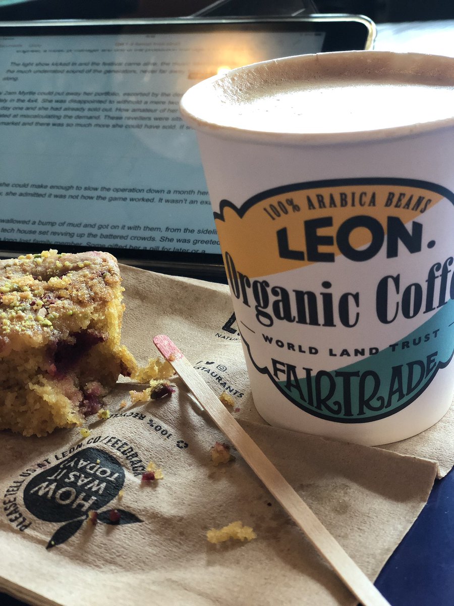 New place to bring your laptop &amp; work #wfh #amwriting #TuesdayTips Upstairs &amp; downstairs #LeonNottinghill #coffeehypeldn #flatwhite #Coffee always trending #noedit