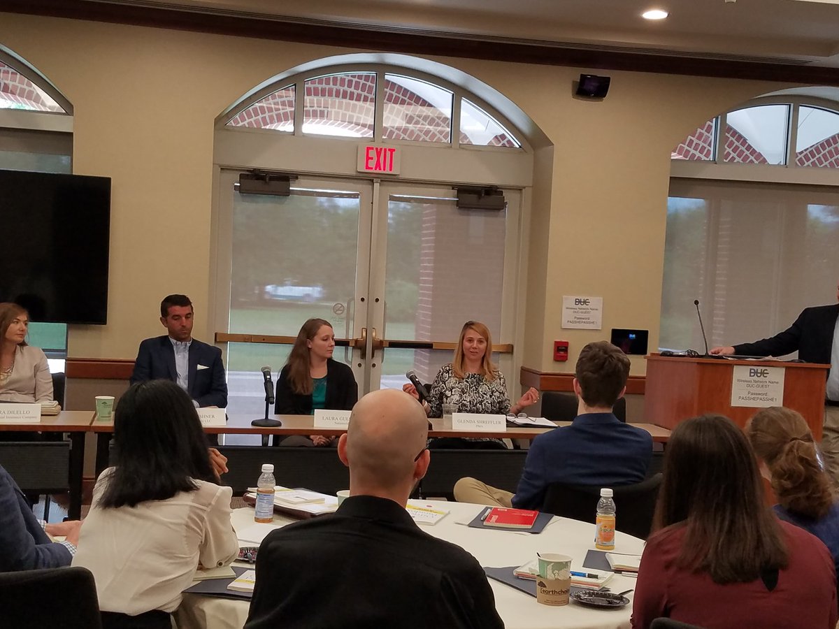 PAInsuranceDept's tweet photo. Day 2 of #NextGenInsuranceAcademy!!! We are wrapping up our Property and Casualty panel on Industry Day. https://t.co/skdk5P6ySx