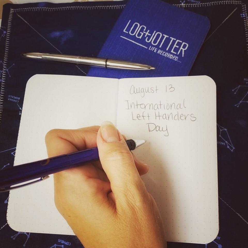 FisherPenCo's tweet photo. Happy Southpaw Day! One of the things that lefties love about #fisherspacepen is there’s no drag. When we write with these pens, there’s no smudge left behind. #thestrugglewasreal #nowitsnot #leftiesoftheworldtakenotice (pens pictured, X750/B/S & 400 Chrome bullet space pen) https://t.co/xsVqitrIC9