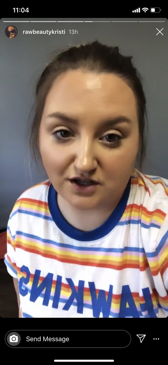 kristinking2011's tweet photo. @RawBeautyKristi yep. I’m gonna need you to let a bitch know where you got that shirt cause I’m definitely gonna need one. Please and thanks. Love you! https://t.co/tCihJFYaqE
