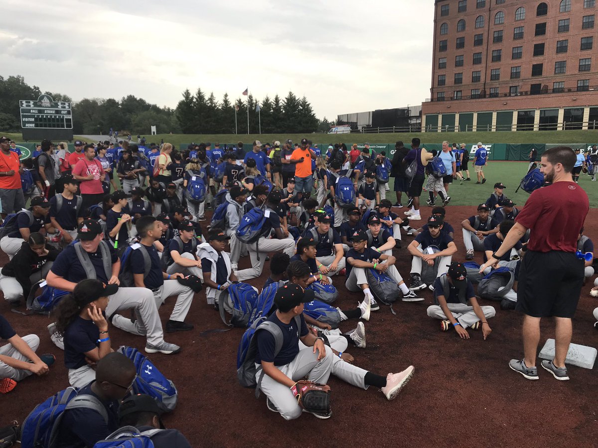 HartfordPal's tweet photo. Day 2 @CalRipkenSrFdn  Camp! LET’s GO!!!! @Courtney_CRSF @Sam_CRSF @Tim_CRSF @HartfordPal @Scott_CRSF @Stephanie_CRSF @Pat_CRSF https://t.co/qyUg40s230