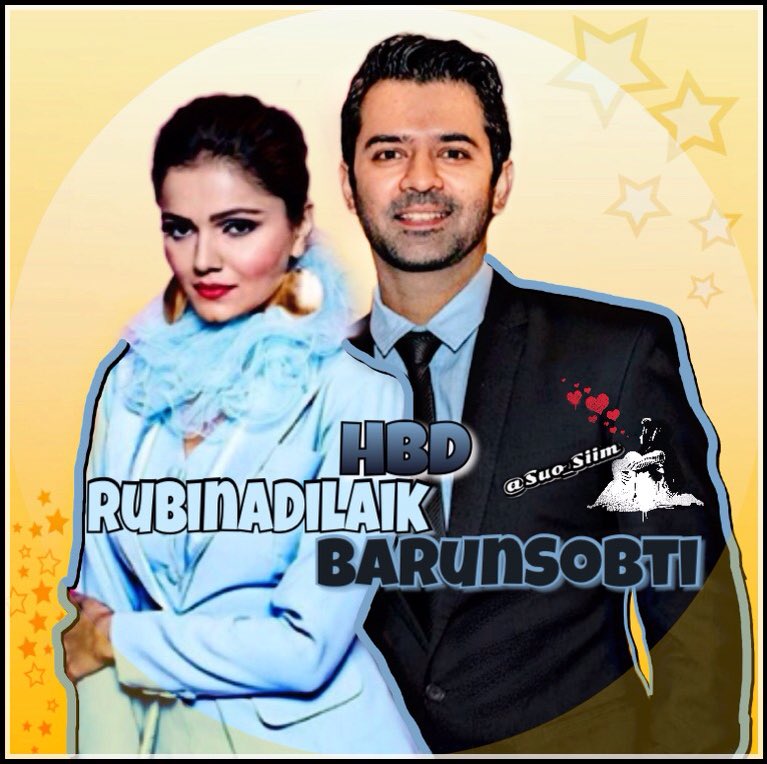 SultanaAShikho's tweet photo. . . . . •● ♡ 8/2019 ♡ ●• . . . .
........... Countdown........
 ▫️◽◻ #HappyBirthday ◻◽▫
13 days 2 go for 🎉
#Rubinadilaik ji Ka Bdy @RubiDilaik 😘
&amp;
8 DAYS  2 go for💃🏻
#BarunSobti 's Bdy @BarunSobtiSays 😘
#NewHeaderPic
#NewProfiePic
#FansEdits
My dream couple 😍 https://t.co/wkHQSe32cD