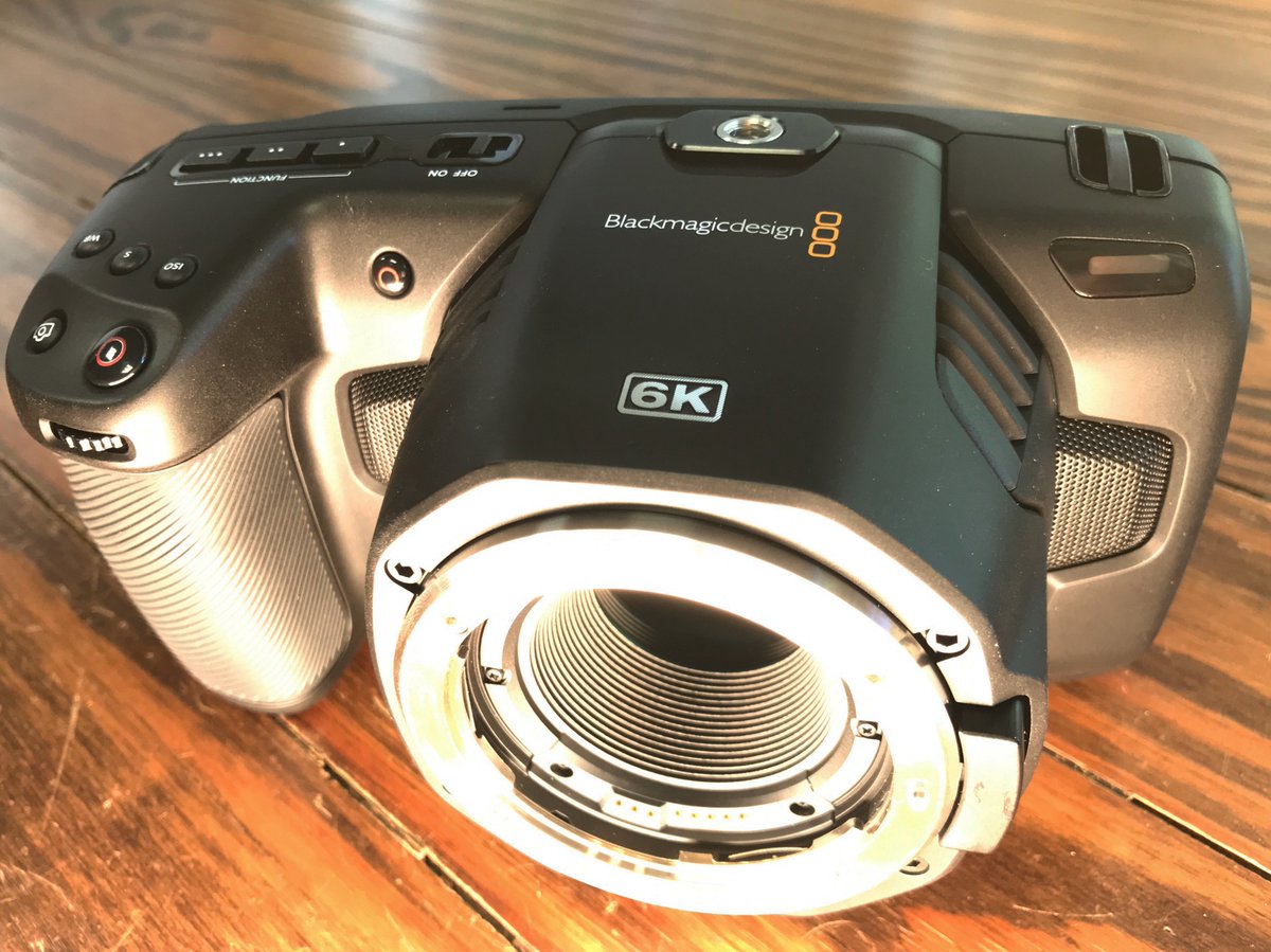 txmedia's tweet photo. Blackmagic Pocket 6K Cinema Camera at 
Texas Media Systems! 
Stop by to see the Pocket 6K in person.
$2495 
https://t.co/gQlUZmCjhg
#Pocket6K https://t.co/w1vop9UceU