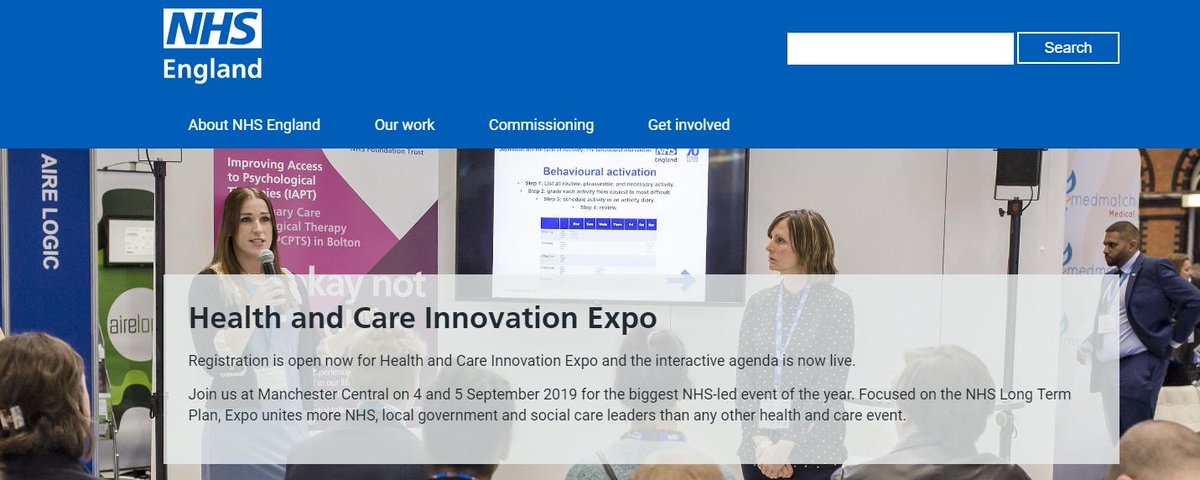 CliftyShow's tweet photo. I just registered for this year's https://t.co/QuTRYtNdVO 
 - Tableau will be there with a number of healthcare partners and customers showcasing some of the great work we're doing across the UK. Are you coming?
#Expo19NHS #UKHealthTUG #Tableau https://t.co/XZ7oiZB7Pz