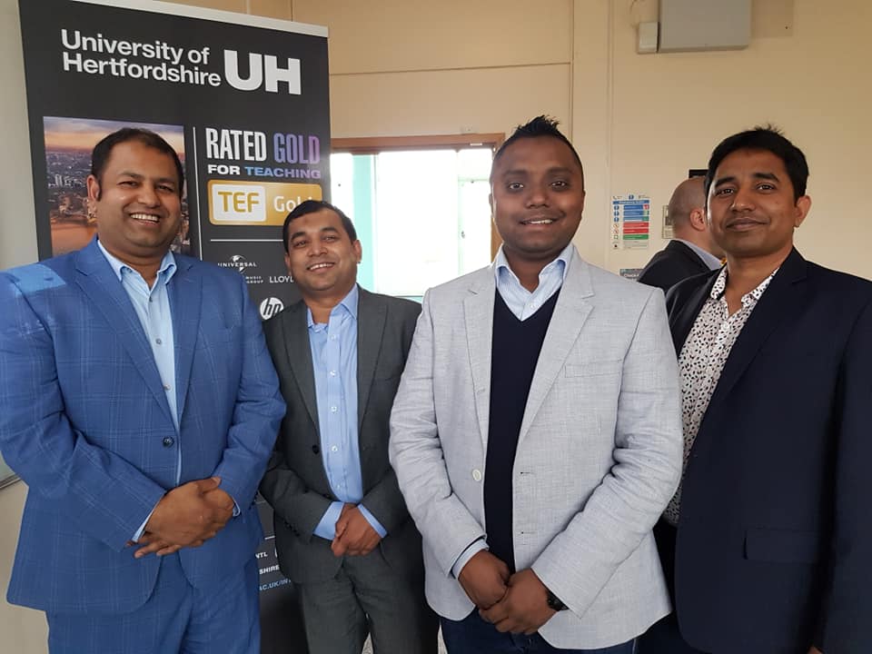 TCLGlobal's tweet photo. Managing Director of @TCLGlobal - Mohammad Miah, joined the @UniofHerts Partner Conference 2019. https://t.co/qkXvdBlgsN