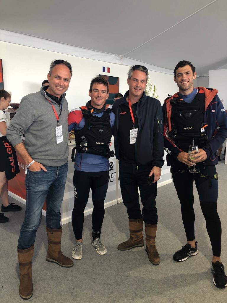 SimonHillOracle's tweet photo. Fantastic weekend at #SailGP, a lot of fun had by all! Congratulations to @SailGPAUS on the clean sweep! Incredible insights from @Oracle data analytics to help the teams. Next stop: Marseille! #data #OracleCloud #sailing https://t.co/pXjaX2fmFc