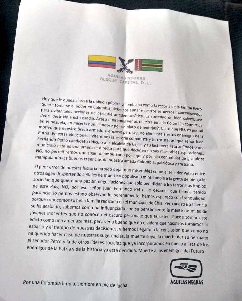 Gustavo Petro tweet media