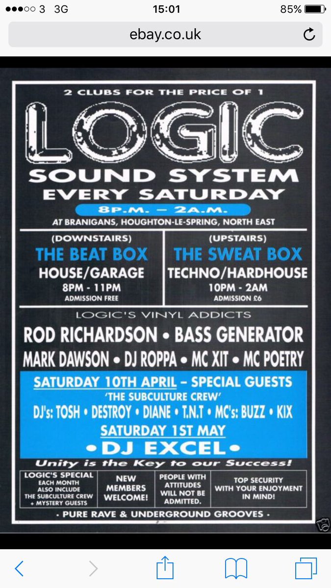 AthleticsDad's tweet photo. @RetroRave2 @posthuman @DJJeromeHill I’ve been massively into Northern Soul my whole life but the 10 years I spend on the birth of the Rave scene were unreal. Acid House still makes me wanna dance now and I’m in my 50’s! #DJRod https://t.co/KEsHDztQtJ