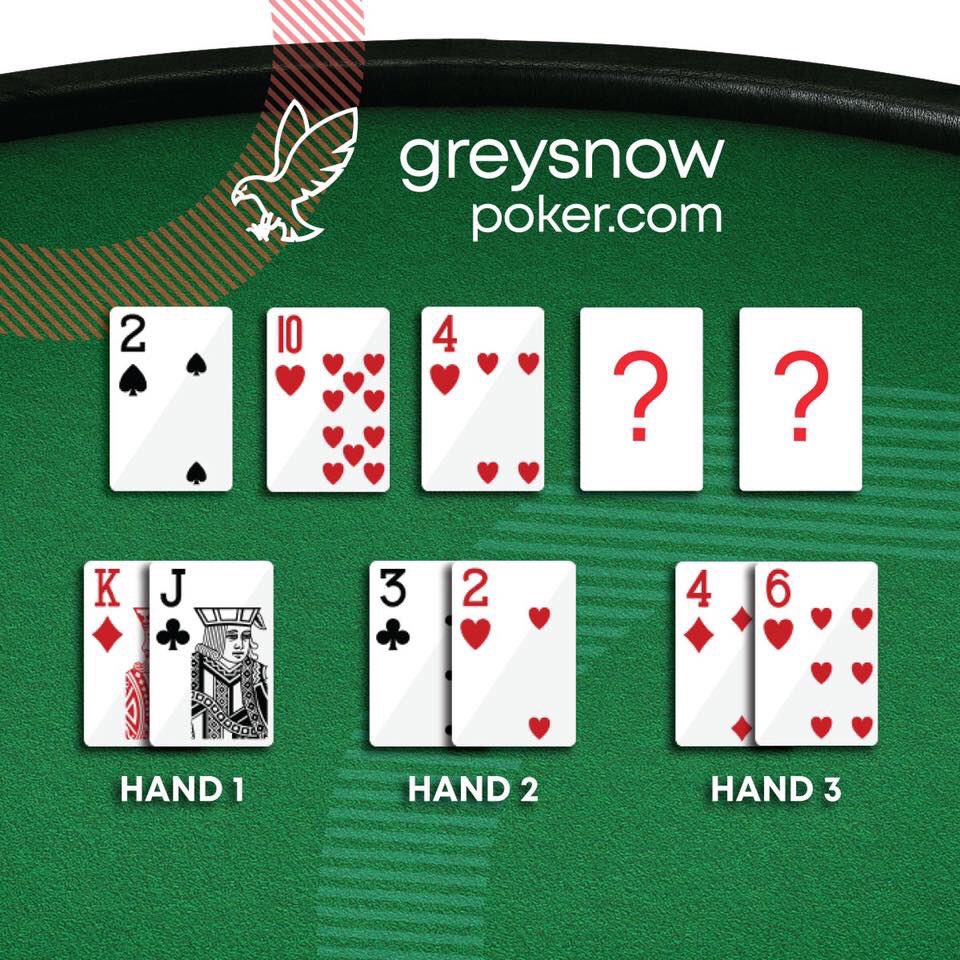Grey snow poker Grey snow poker