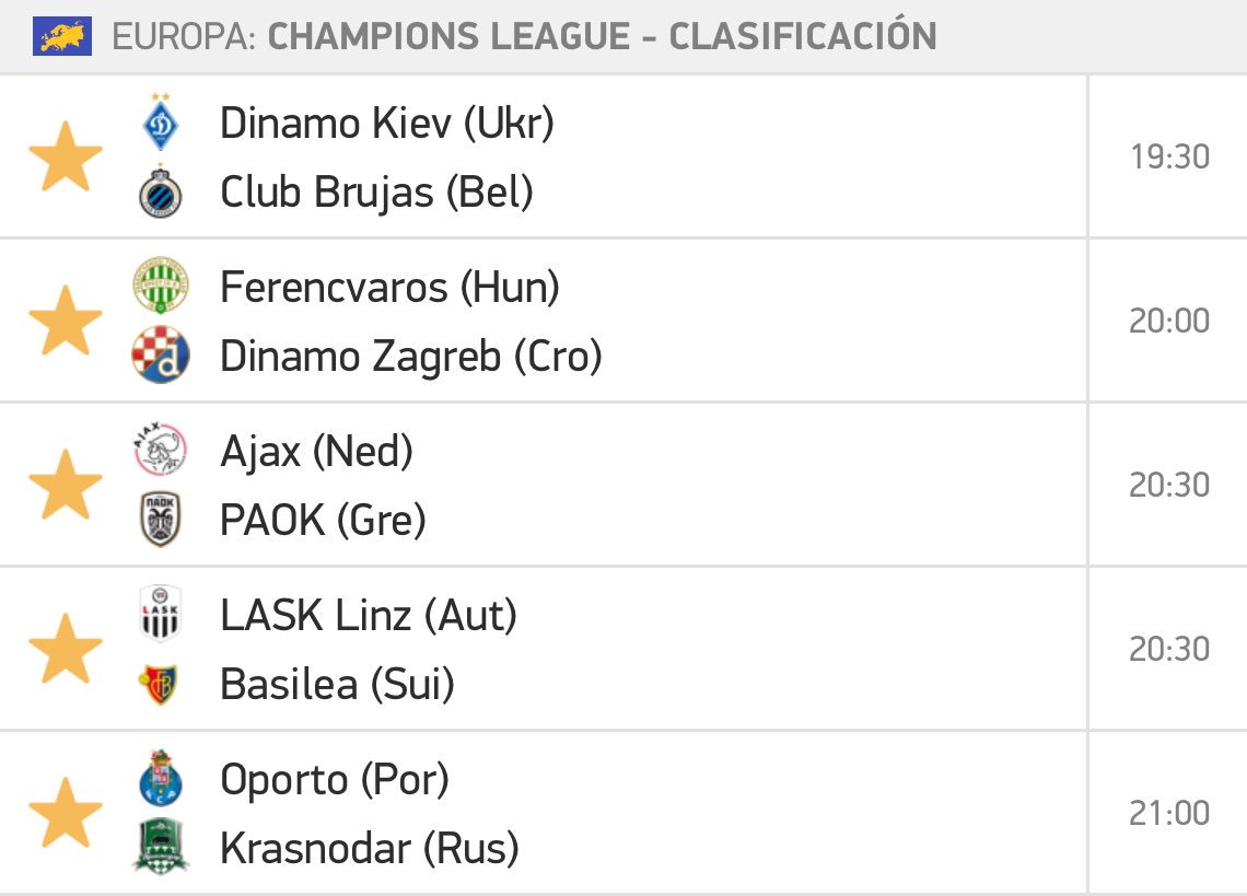 NeuralTradeIA's tweet photo. Me la juego. Si entre estos 5 partidos de hoy en #ChampionsLeague ⚽️ hay 2 que finalizan 0-0, sortearé una #PS4 entre todos los que den RT y estén en mi Canal Telegram: https://t.co/cmtY3UnhIU

⚠️ Mínimo de participación: 100 RT https://t.co/lVzmMZahvg