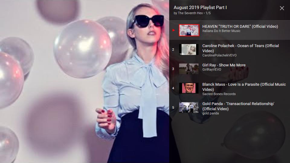 theseventhhex's tweet image. Watch Part I of August's Music Video Playlist... Ft. @carolineplz, @BlanckMass, @G1RLRAY &amp;amp; more... theseventhhex.com/post/186977951…