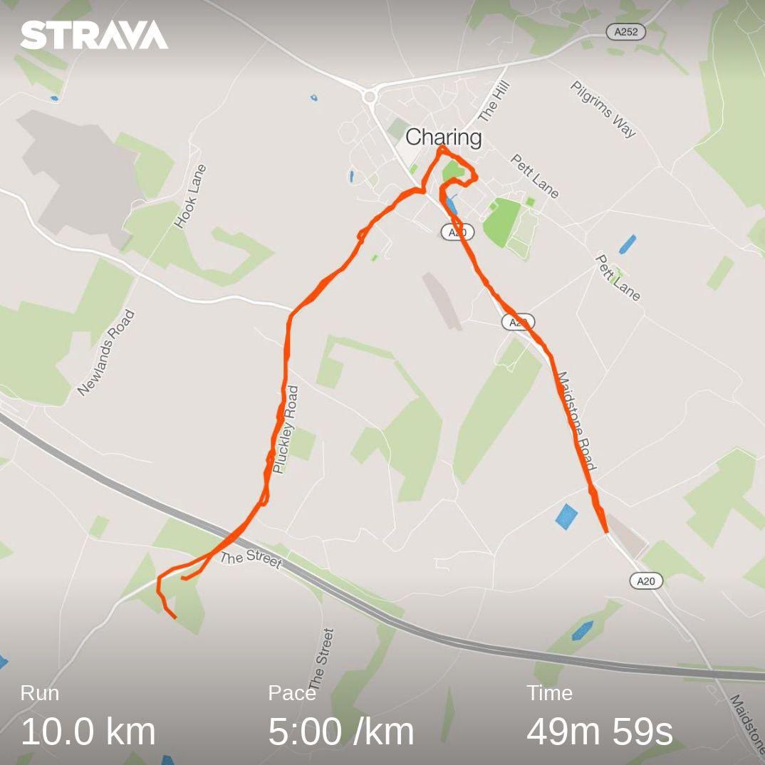 adamcorrie's tweet photo. Four days, 41km.
#runner #runkent #10k #ukrunchat #strava #stravarun https://t.co/G727aKzKkw