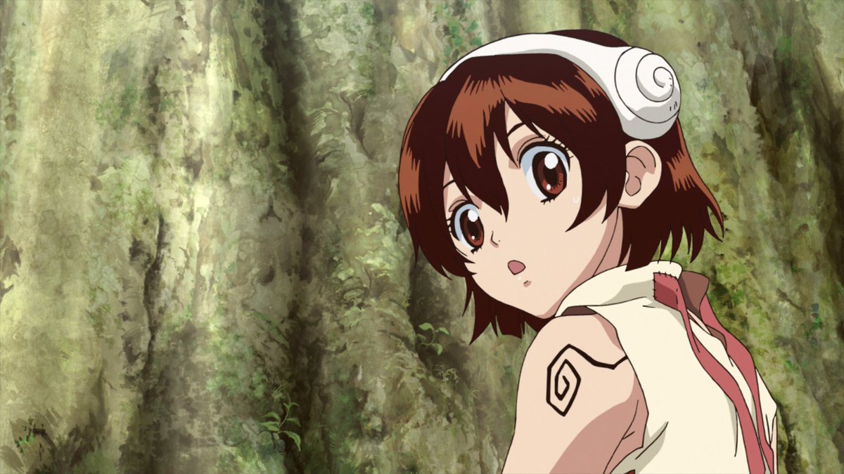 アニメ ｄｒ ｓｔｏｎｅ 公式 続編制作決定 Sur Twitter ｄｒ ｓｔｏｎｅ 第6話 石の世界の二つの国 は今晩26時35分よりテレビ北海道にて放送です 石化から目覚めたばかりで 司の脅威にさらされる杠 そんななか 幼馴染みの千空のため 彼女が見せる