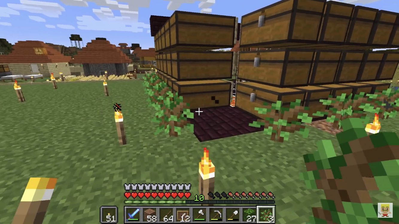 こなっしゅ 信じられるか 登録者40万人近いyoutuberがマイクラで 壁に苗木 床には火事の原因になりうるマグマを敷いた倉庫を作ったんだぜ アイテムに安全性を求める倉庫にマグマだぜ 存分に奇才発揮しとるわ笑笑 また次回の動画も楽しみにして