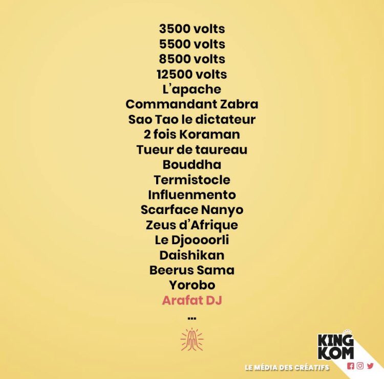 kingkom_co's tweet photo. On est tous chinois quelque part...

#RIPDjArafat https://t.co/TF4WD8IlvX