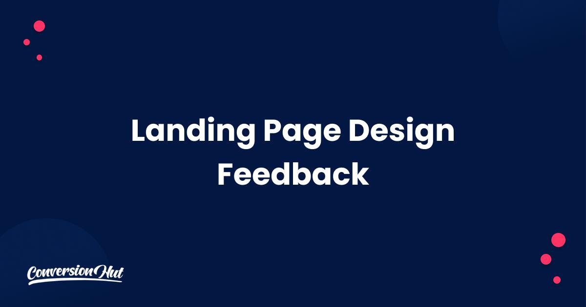 There's something for non-attention-ratio aficionados (hat-tip <a href="/oligardner/">Oli Gardner</a>) in our latest blog post - 

Landing Page Design Feedback : How To Go From Zero To Hero

bit.ly/2H5TW5k 

Include 5 real-life landing page teardowns.... 💪🏼